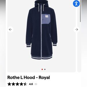 Kari Traa Rothe L Hood - Navy and Light Blue